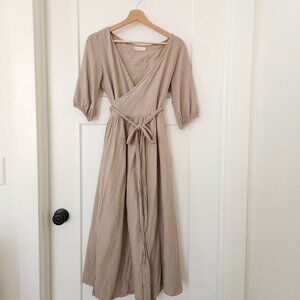 Little Cottonwood Astrid wrap dress size M